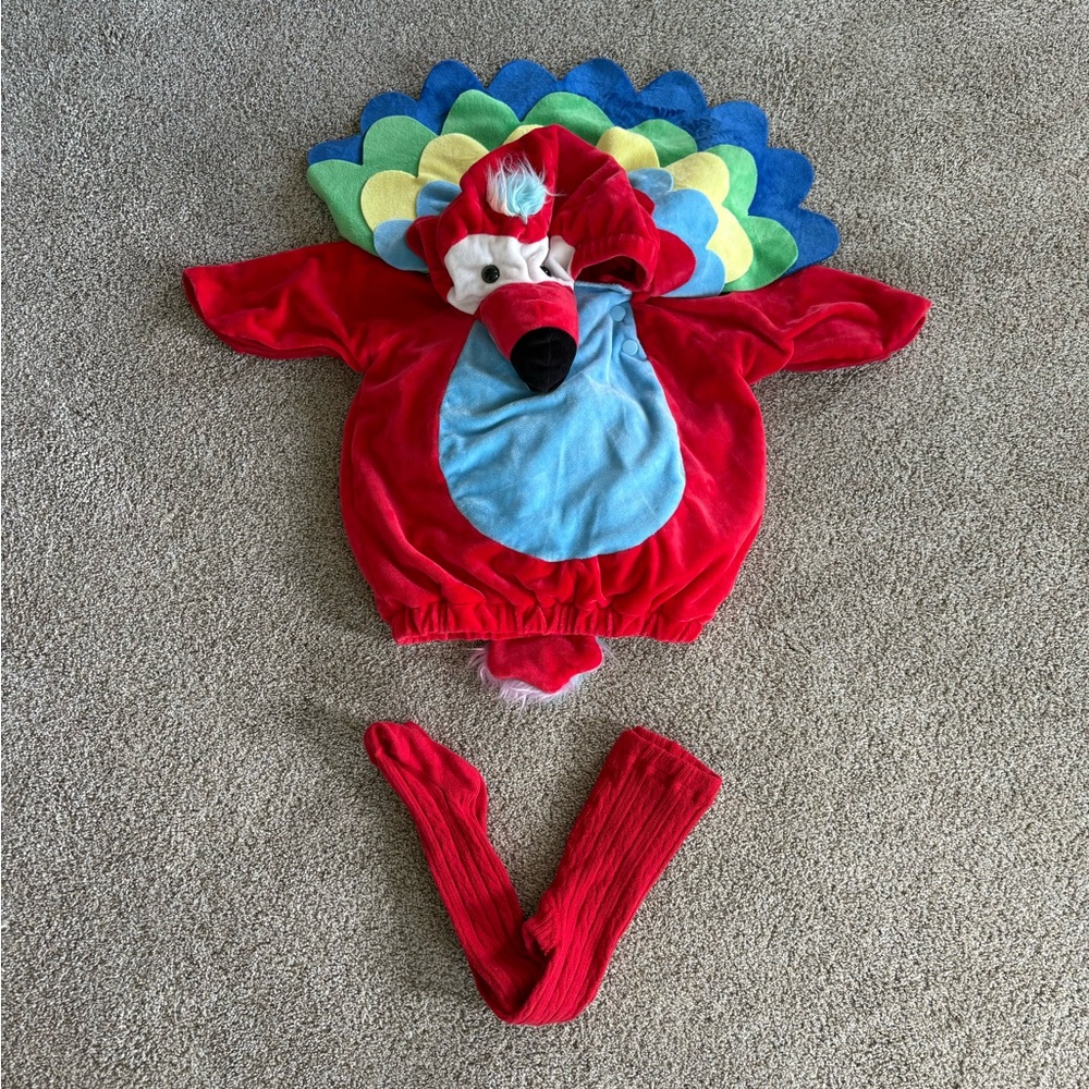 Parrot Costume 12-18m